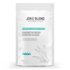 Альгінатна маска заспокійлива з екстрактом зеленого чаю і алое вера Joko Blend 100 г