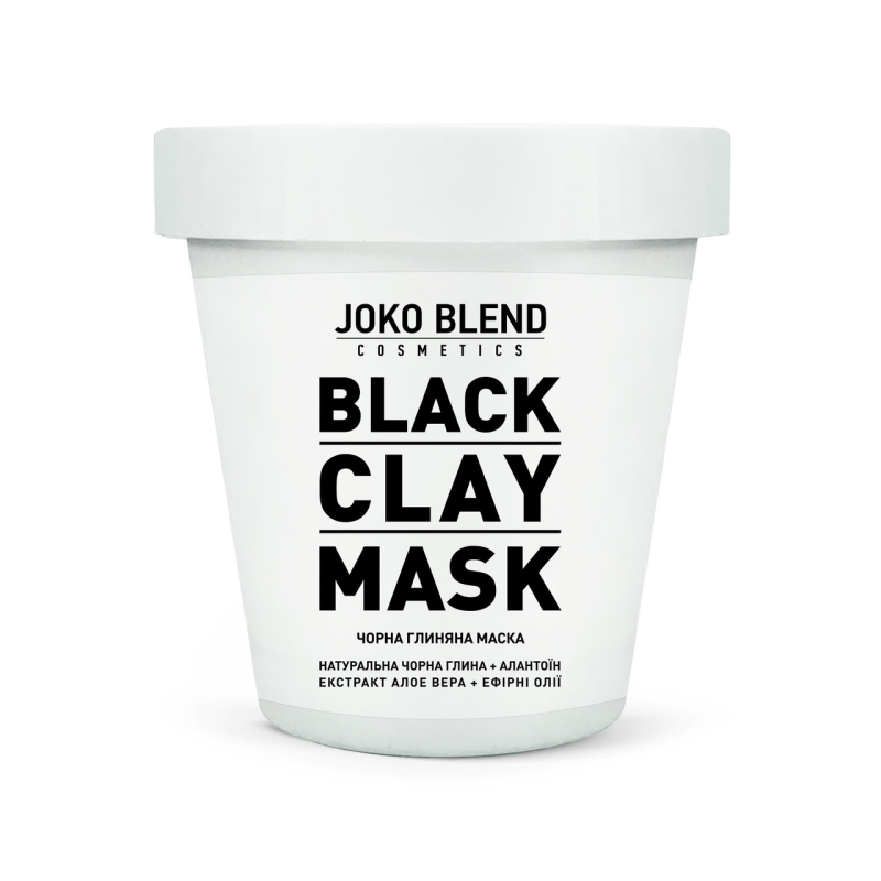 Чорна глиняна маска для обличчя Black Сlay Mask Joko Blend 80 г