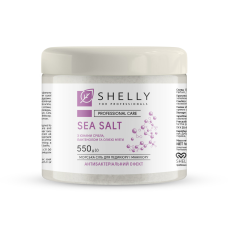 Сіль для ванн з іонами срібла, пантенолом та олією м“яти Shelly 550 г