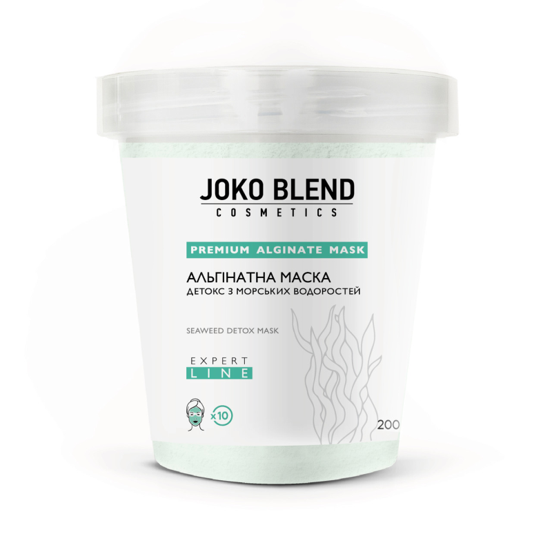 Альгінатна маска Детокс з морськими водоростями Joko Blend 200 г